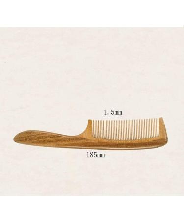 Comb Sandalwood Comb Massage Comb Horns Wooden Comb for Curly Hair Detangling No Static Handmade Plump Logs wooden comb - Buy Online on SooperMarket.com