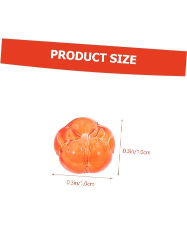 KONTONTY 100pcs Pumpkin Beads Bracelet DIY Supplies Earring Beads Lantern Charm Beads DIY Bead Pumpkin Loose Beads Thanksgiving Earring Making Beads Tibetan Beads Bags Czech Republic Glass - Buy Online on SooperMarket.com