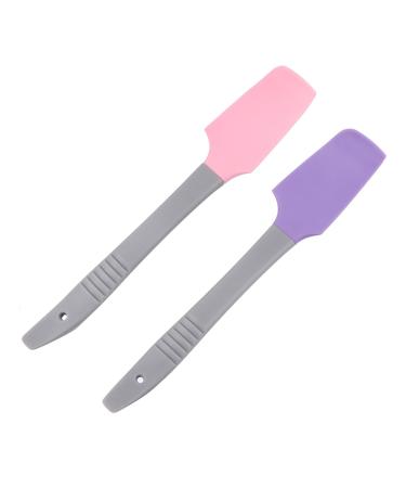 Hapinary 2st Spatula made of silicone wax silicone spatula practical tool wax hair removal wax appliannation sticks hair removal with wax scrap removal of the wax pencil applicator