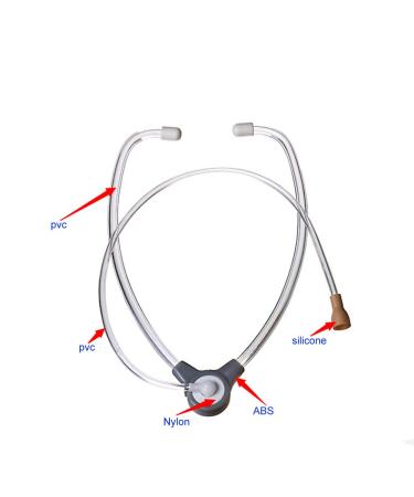 Optimized Hearing Aid Listening Stethoscope for BTE ITE ITC CIC Testing - International Shipping Available - Buy Online on SooperMarket.com