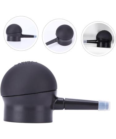 HAPINARY 2 Pcs Silicone Nozzle Fiber Applicator Hair Fibers Pump Spray Nozzle Hair Dye Tools Black - Buy Online on SooperMarket.com