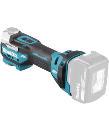 Makita DTM52Z Li-ion LXT Brushless Multi-Tool - Batteries and Charger Not Included Blue 18 V Angled - Buy Online on SooperMarket.com