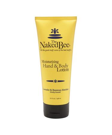 The Naked Bee Moisturizing Hand & Body Lotion with Lavender & Beeswax Absolute  6.7 Ounce Lavender & Beeswax Absolute 6.7 Fl Oz (Pack of 1)