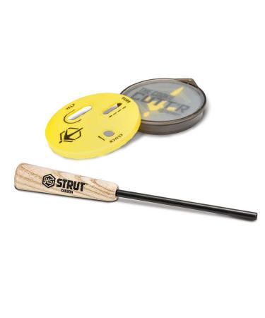 Hunters Specialties STRUT Cookie Cutt'R Combo Glass Pot Call - Must Have Turkey Hunting Accessory