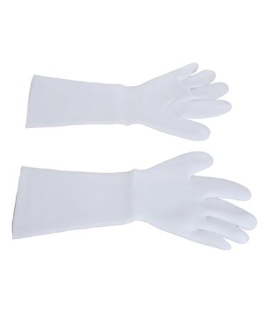 Hydrating Cracked Hand Gloves 1 Pair Moisturizing Gloves Washable Skin Firendly Gel Lining White for Hands Care