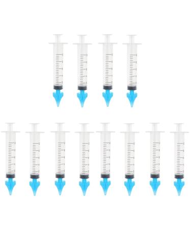 Healeved Ear Cleaner Ear Cleaner 12 pcs Ear Wax Earwax Irrigation Syringe Tool Ear Wax Removal Tool Ear Wax Flusher Tools Removal Syringe Ear Ear Cleaning Tool Ear Cleaning Tool 12X3.5X2CMx3pcs Assorted Colorx3pcs