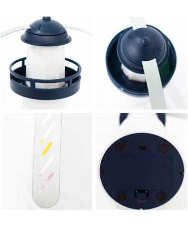 GRARRO Portable Fan Leaf Fly Repellent Automatic Fly Catcher Retracts and Rotates 360 Degrees to Drive Flies and Mosquitoes A - Buy Online on SooperMarket.com