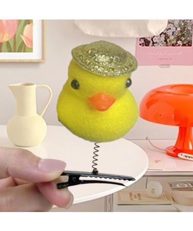 JSGHGDF Cute Cartoon Duck Hairpin Adornment Unique Cartoon Duck Shaped Hairpin Hair Clip Chic Headdress Accessory for Girls hat duck 13 - Buy Online on SooperMarket.com