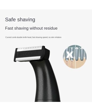 GeRRiT 4-in-1 Electric Shaver for Men & Women - Multifunction Eyebrow Trimmer Nose Hair Trimmer Epilator (Black) - International Shipping Available - Buy Online on SooperMarket.com