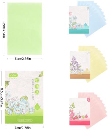 Dajidafu 1 Box Face Blotting Sheets Beauty Makeup Tools Absorbing Papers Oil Control Wipes for Travel Company Office Shop - Buy Online on SooperMarket.com