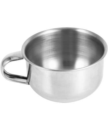 Premium Stainless Steel Shaving Brush & Bowl Set - Ultimate Men's Shaving Experience - Buy Online on SooperMarket.com