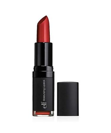 e.l.f. Cosmetics Moisturizing Lipstick  Provides Vibrant Color and Luminous Shine  Red Carpet