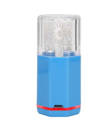 Contact Lens Cleaner Portable Contact Lens Cleaning Tools Automatic Cleaner (Blue)