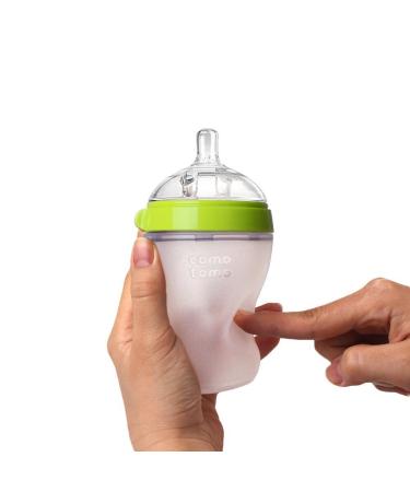 Comotomo Baby Bottle Green 8 oz (2 Pack) - BPA-Free & Easy to Clean - Buy Online on SooperMarket.com