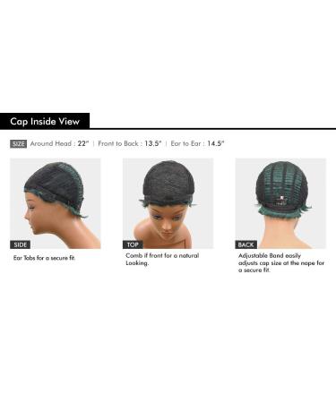 Sensationnel Instant Fashion Wig Anita 1B - Synthetic Hair Wig for Effortless Style - Buy Online on SooperMarket.com