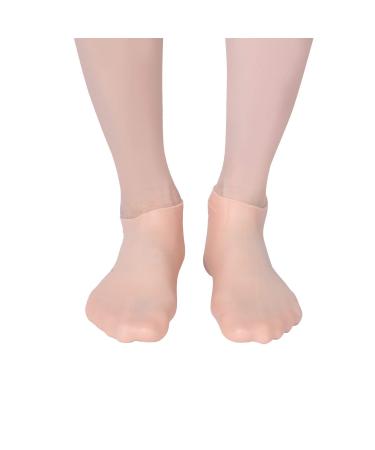 Anti-cracking socks Angrek 2 pair of foot care socks Moisturizing anti-cracking peeling foot care-elastic socks foot protection socks (S (33-35)))