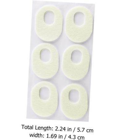 PLAFOPE 6 Sheets Felt Corn Stickers Painless Corn Pads Felt Corn Removers Comfortable Corn Removers Corn Pads for Shoes Comfortable Corn Pads Foot Corn Stickers Foot Corn Treatment Pads - Buy Online on SooperMarket.com