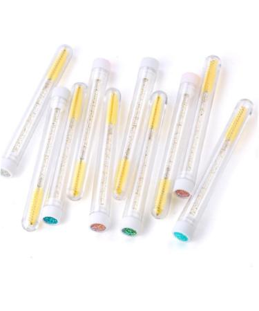 Housoutil 30 Pcs Tube Mascara Brush with Drill Woman Eyeliner Precision - Buy Online on SooperMarket.com