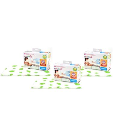 Munchkin Arm & Hammer Disposable Changing Pad - 30 Pack