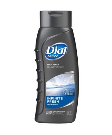 Dial Men Body Wash Infinite fresh 16 Ounce