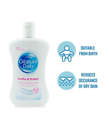 Oilatum Daily Junior Head To Toe Wash 300ml for Dry Skin | Gentle Cleansing for Kids - Buy Online on SooperMarket.com