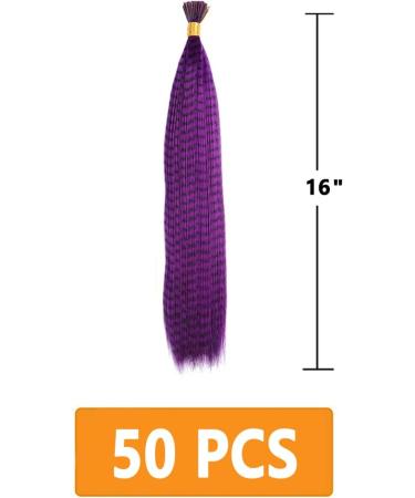 Feather Hair Accessories - Synthetic Hair Extension for Girls/Women - 16 inch - BZ242 GBBZ242 - Buy Online on SooperMarket.com