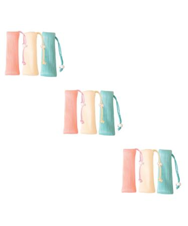 Baluue 9 Pcs Soap Bag Foam Net Soap Savers for Bar Soap Exfoliating Soap Pouch Soap Exfoliating Pouch Pe