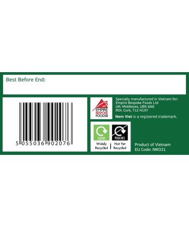 Nem Viet Vietnamese Summer Roll Kit - Pack of 5 - Buy Online on SooperMarket.com