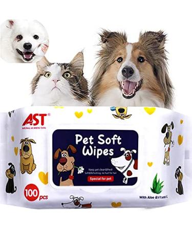 Petjanicahome wet wipes for pets dog cat wet cloth hypoallergenes organic cleaning towels for body paws ear face - fragrant hypoallergenic natural (2 pack / 200 pieces)