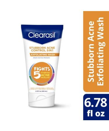 Clearasil Ultra 5in1 Exfoliating Wash 6.78 oz. - Pack of 3 | Deep Cleaning Acne Treatment - Buy Online on SooperMarket.com