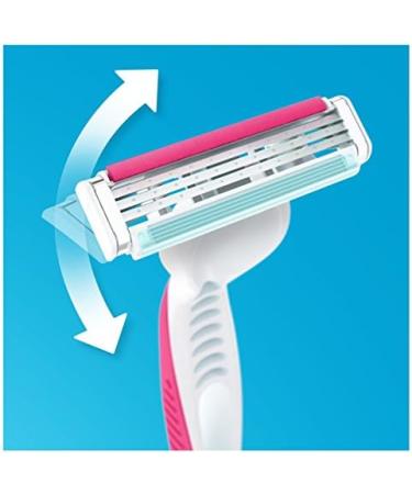 Venus Simply3 Women's Disposable Razors 12 Count 1 count (Pack of 1) - Buy Online on SooperMarket.com