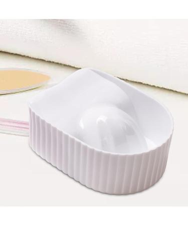 kawehiop Nail Soaking Bowl Manicure SPA Tool for Home Salon Acrylic Remover Durable and Easy to Clean White 14.8x11.5x5.7cm 1Set 1Set White 14.8x11.5x5.7cm - Buy Online on SooperMarket.com