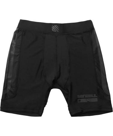 Sanabul Core Compression Combat Shorts - Gun Metal Medium | Shop Now - Buy Online on SooperMarket.com