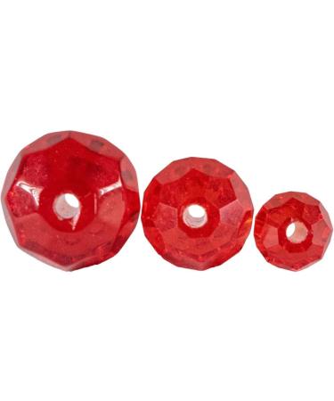 Carolina & Texas Rig Pearls - Glass Beads for Finesse Fishing Bullet Weight Stoppers & Pressure Accessories - 8mm Red for Perch & Pikeperch - Buy Online on SooperMarket.com