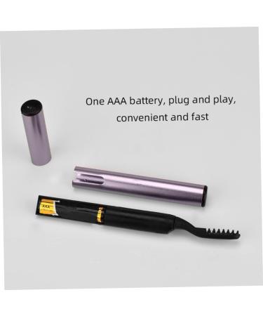 PLAFOPE 1pc Eyelash Curler for Women Electric Lash Curler Portable Battery Rechargeable Heated Eyelash Curler Electric Eyelash Curler Rechargeable Eyelash Curler Purple - Buy Online on SooperMarket.com