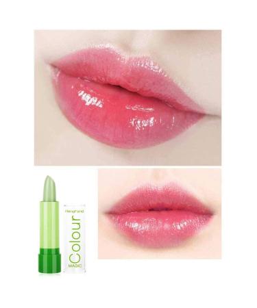 Gireatick 3Pcs Aloe Vera Lipstick - Temperature Changing Moisturizing Lip Gloss & Long-Lasting Lip Plumper Makeup Set - Shop Internationally! - Buy Online on SooperMarket.com