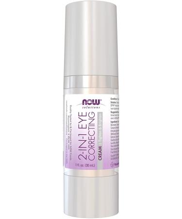 Now Foods Solutions 2 in 1 Correcting Eye Cream 1 fl oz (30 ml)