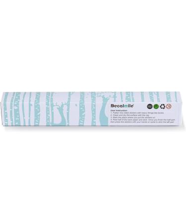Decalmile Koala Tree Branch Wall Decals with Green Leaves - Nursery and Kids Bedroom Wall Decor - Buy Online on SooperMarket.com