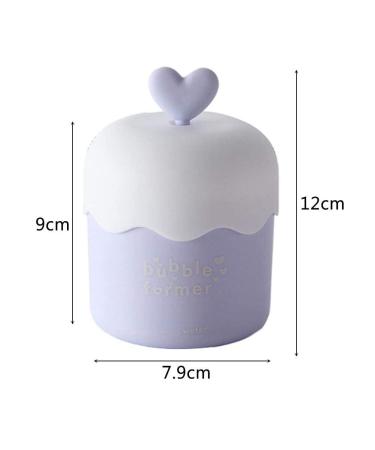 Foam Bubble Maker | Pink Facial Cleanser Foamer Cup | Cute Skin Care Tool for Effortless Cleansing - Buy Online on SooperMarket.com