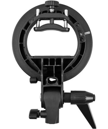Godox S-Type Bracket Bowens Mount Holder for Speedlite Flash with Snoot, Softbox, Honeycomb and USB Light - Buy Online on SooperMarket.com