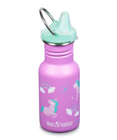 Klean Kanteen Kid Classic Narrow 12oz (w/Sippy Cap) Unicorns
