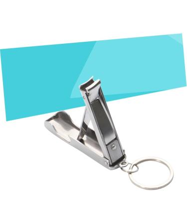 FOMIYES Stainless Steel Nail Clippers Stainless Steel Keychain Stainless Steel Bottle Opener Key Chain Fold - Buy Online on SooperMarket.com