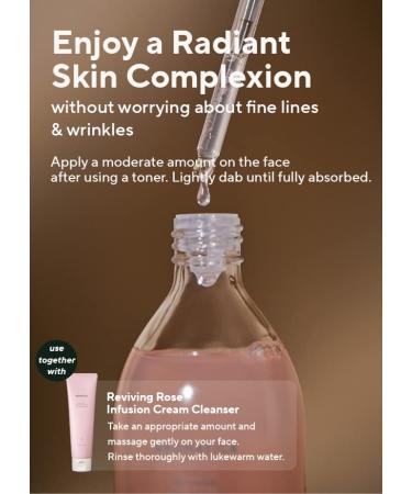 AROMATICA Reviving Rose Infusion Serum 3.38oz - Vegan Anti-Aging Hydrating Serum for Dry Skin - Buy Online on SooperMarket.com