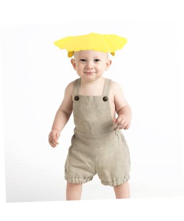 FRCOLOR 2pcs Shampoo Cap Bonnets for Toddlers - Bath Visor & Sun Hat Combo | Assorted Colors | 29.5X27.5CM - Buy Online on SooperMarket.com