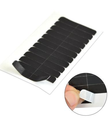 180 Pcs 4x0.8 cm Hair Extension Tape Tabs - Double Sided Replacement Tapes - Black - Buy Online on SooperMarket.com