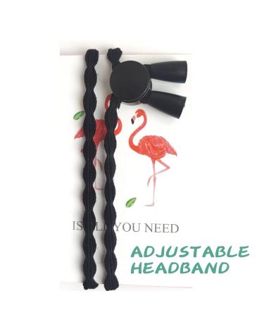 Adjustable Afro Puff Ponytail Ties for Natural Curly Hair Styles - 5PCS - Buy Online on SooperMarket.com
