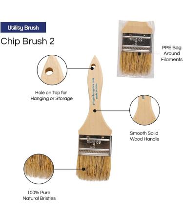 Pro Grade Chip Paint Brushes - 36 Pack of 2 Inch Brushes - Buy Online on SooperMarket.com