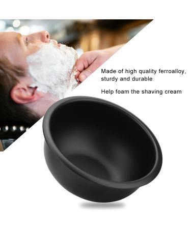 High-Quality Shaving Bowl & Soap for Men - Portable Black Foaming Cream Bowl - Buy Online on SooperMarket.com