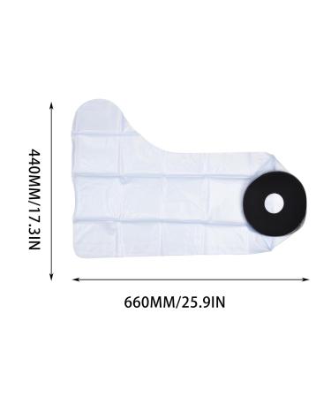 Pteanecay 2X Waterproof Cast Shower Cover Leg for Adults Foot and Lower Leg Cast Wounds Protector Showering Bath Accessories - Buy Online on SooperMarket.com