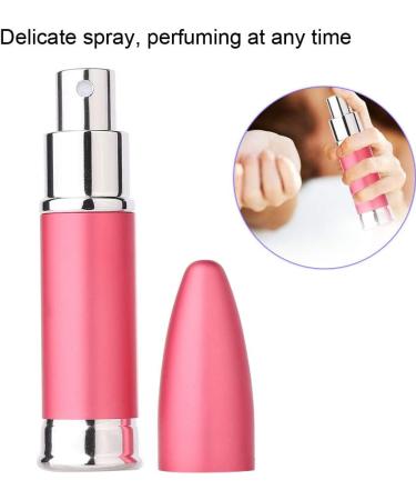 Verdant Touch Perfume Spray Bottlem Spay Bottle Portable Mini Refillable Perfume Atomizer Spray Bottle 12ML Pink Empty Perfume Bottle - Buy Online on SooperMarket.com
